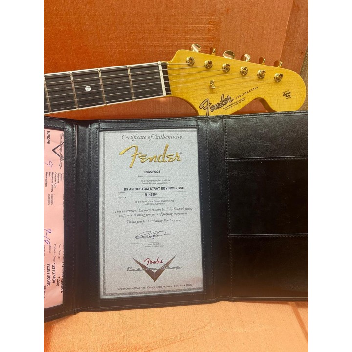 Fender Custom Shop - American Custom Stratocaster NOS, Ebony Fingerboard, Sienna Sunburst