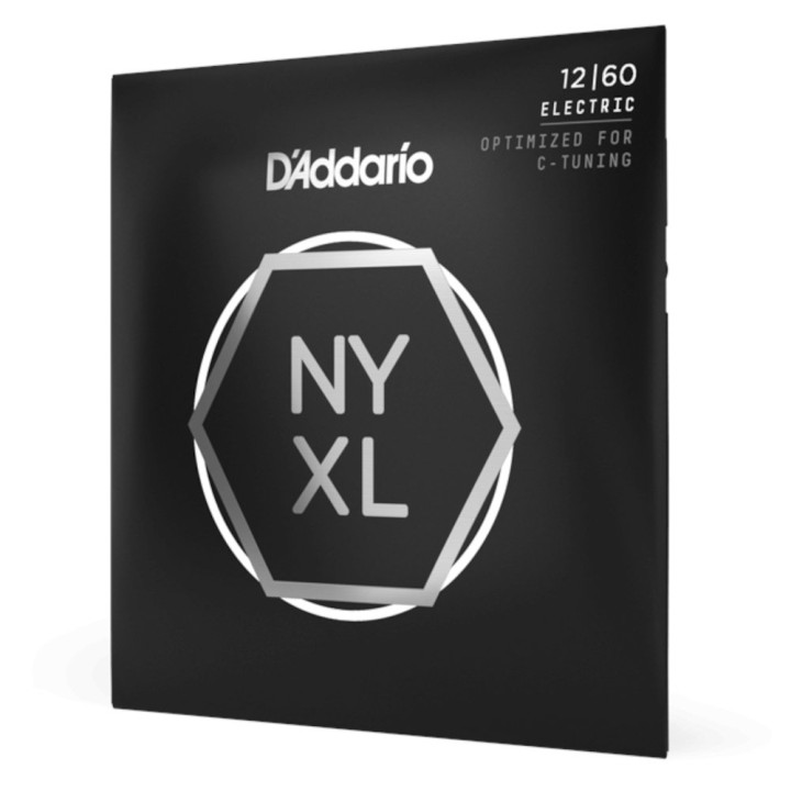 D'addario - NYXL1260 Corde per Chitarra Elettrica, Nickel Wound, Extra Heavy, 12-60