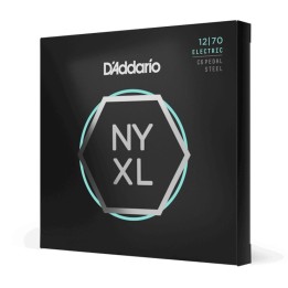 D'Addario - NYXL1270PS Corde per Steel Guitar, Nickel Wound C6, Regular