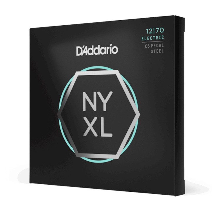 D'Addario - NYXL1270PS Corde per Steel Guitar, Nickel Wound C6, Regular