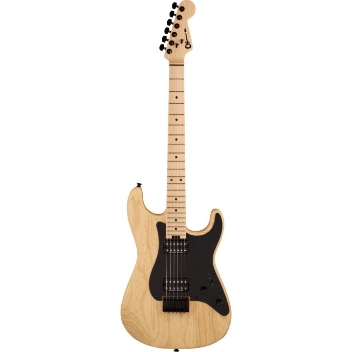 Charvel Pro-Mod So-Cal Style 1 HH HT MPL, Maple Fingerboard, Natural Ash