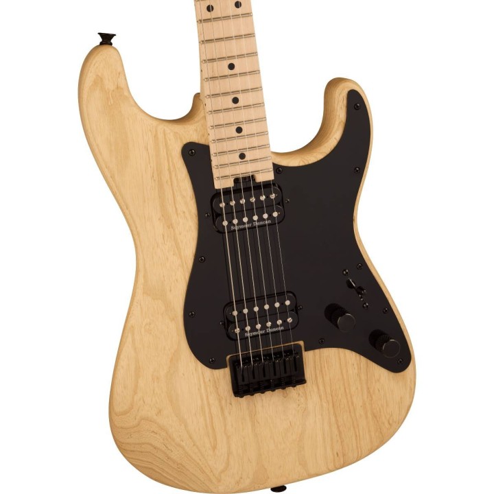Charvel Pro-Mod So-Cal Style 1 HH HT MPL, Maple Fingerboard, Natural Ash