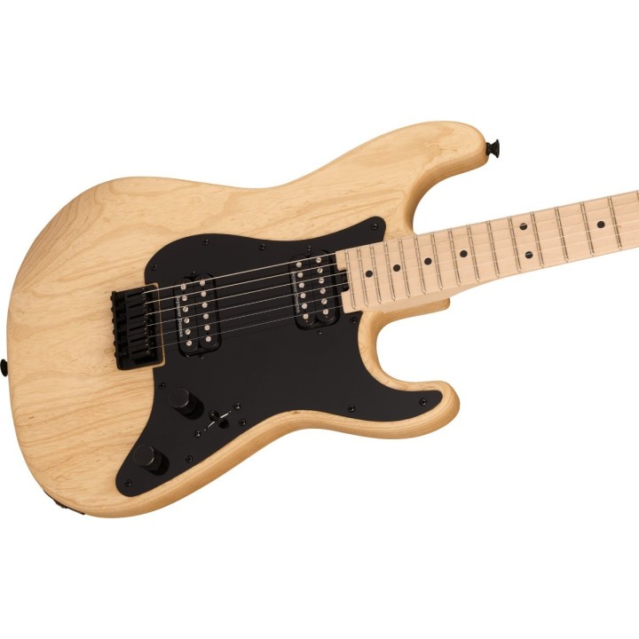 Charvel Pro-Mod So-Cal Style 1 HH HT MPL, Maple Fingerboard, Natural Ash