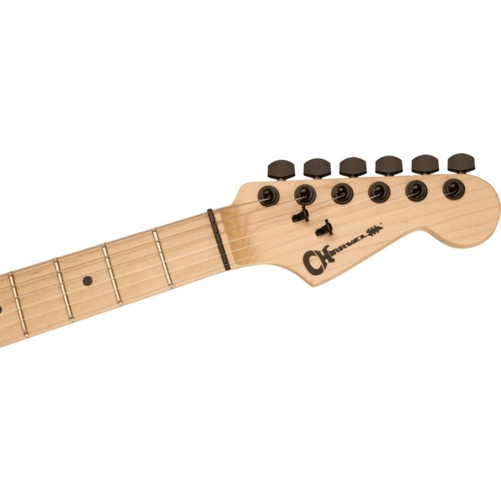 Charvel Pro-Mod So-Cal Style 1 HH HT MPL, Maple Fingerboard, Natural Ash