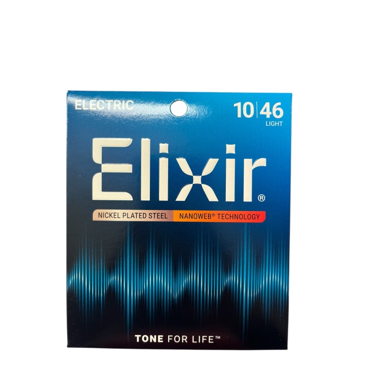 Acquista ELIXIR 12052 Electric Nickel Plated Steel Nanoweb 10-46 online | Merula Strumenti Musicali