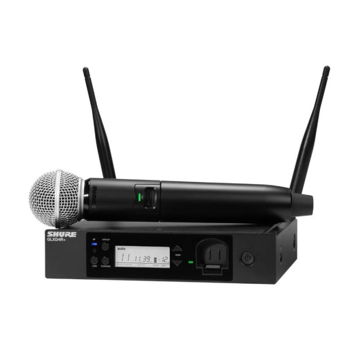 Shure - GLXD24R+ Con SM58 Sistema Wireless