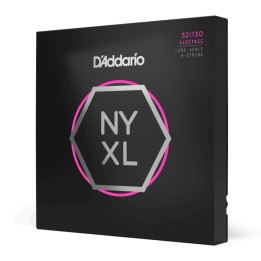 D'Addario - NYXL32130 Corde per Basso Elettrico, Nickel Wound, Regular Light, Long Scale