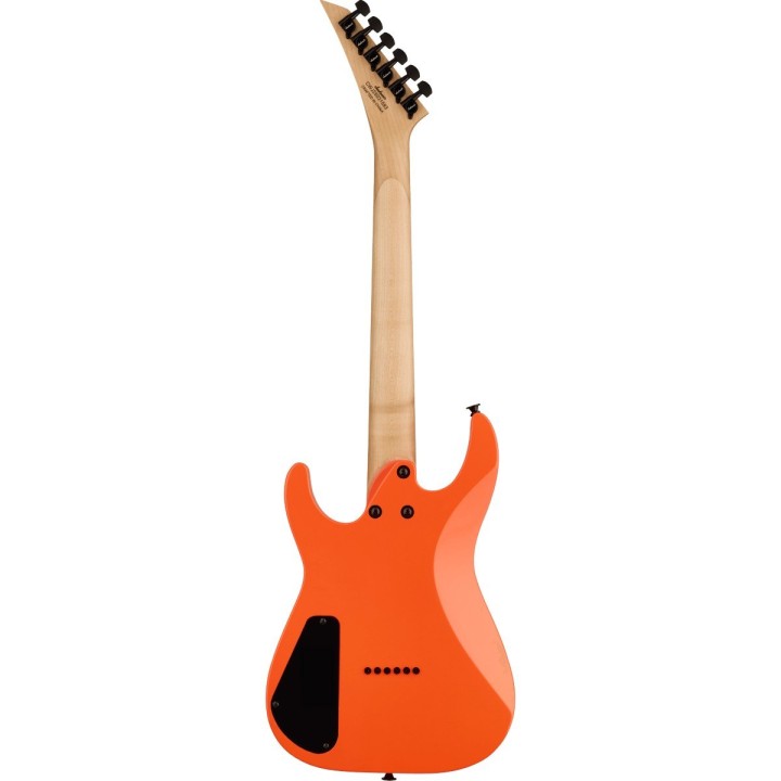 Jackson JS Series Dinky Minion JS1X, Amaranth Fingerboard, Safety Orange - Chitarra elettrica