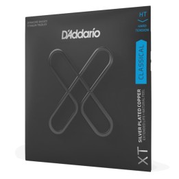 D'Addario - XTC46TT Corde per Chitarra Classica, XT Classical Dynacore Titanium, Hard Tension