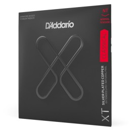 D'Addario - XTC45TT Corde per Chitarra Classica, XT Classical Dynacore Titanium, Normal Tension