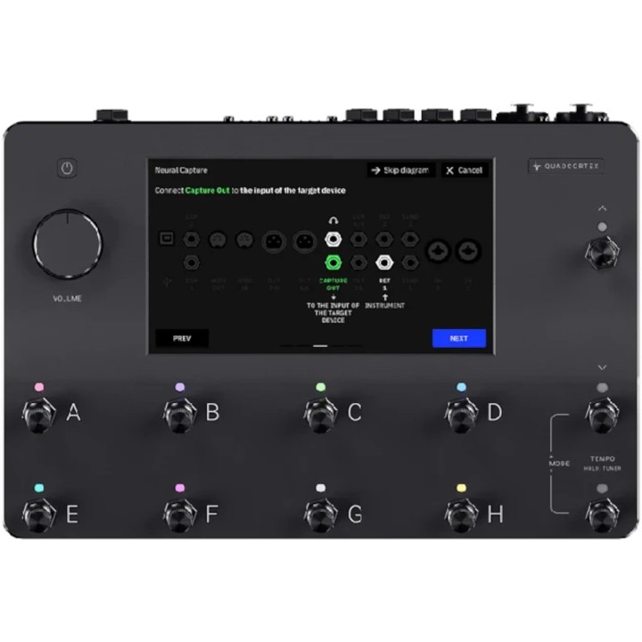 Neural - DSP QUAD CORTEX Modellatore Multi-Touch per Chitarra/Basso