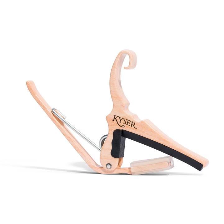 Kyser | Capotasto Quick-Change Capo per chitarra acustica color acero KG6MA 529235