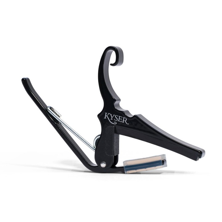Acquista Kyser Capotasto Quick-Change Capo Per Chitarra Acustica Nero Kg6ba 529210 online | Merula Strumenti Musicali