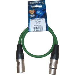 Reference - RDMX01SF-GN-MF-3-RN-0,5M Cavo DMX 3 Poli, .50mt