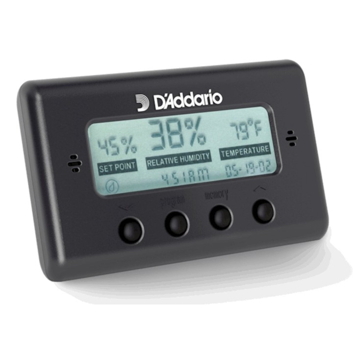 D'Addario - PW-HTS Sensore di Temperatura e Umidità per Chitarra Acustica/Elettrica