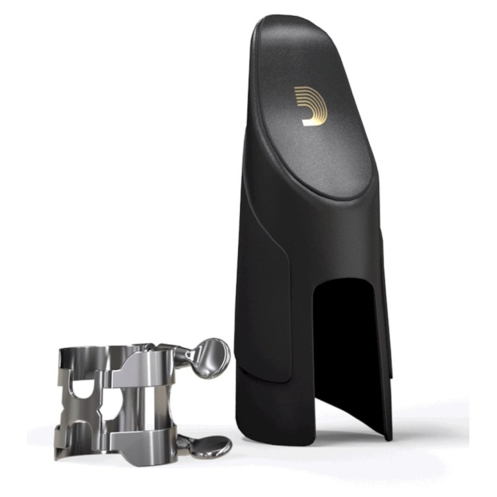 D'Addario - HCL1S Legatura e Copribocchino per Clarino SIb, Silver