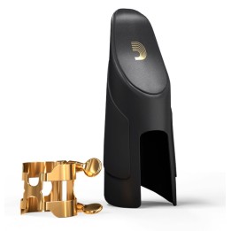 D'Addario - HCL1G Legatura e Copribocchino per Clarino SIb, Gold-Plated
