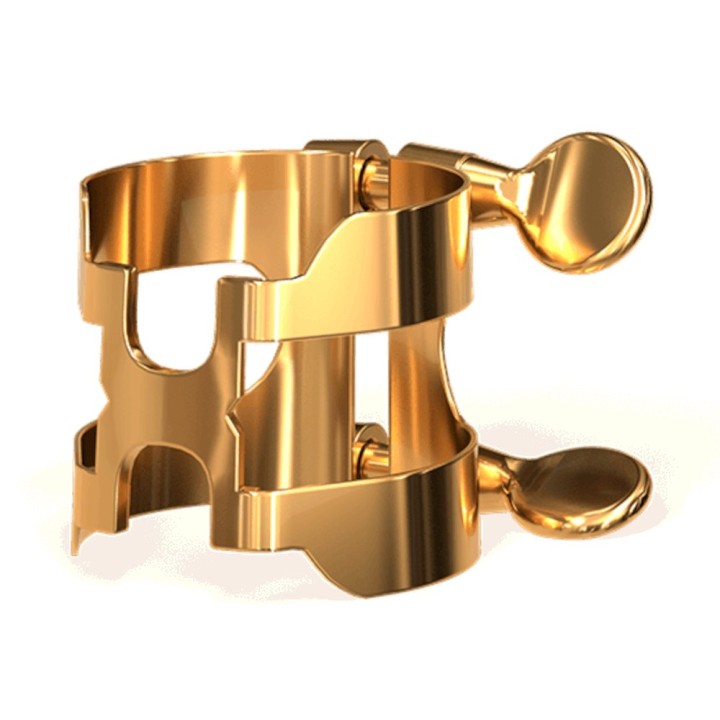 D'Addario - HCL1G Legatura e Copribocchino per Clarino SIb, Gold-Plated