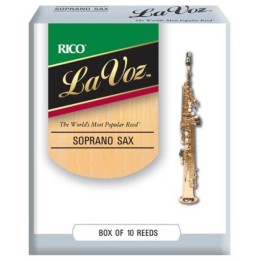 D'Addario - RIC10HD La Voz Ance Hard Sax Sprano Sib
