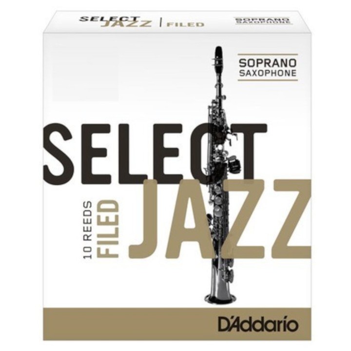D'Addario - RSF10SSX2M Ance Select Jazz 2Medium Sax Soprano SIb