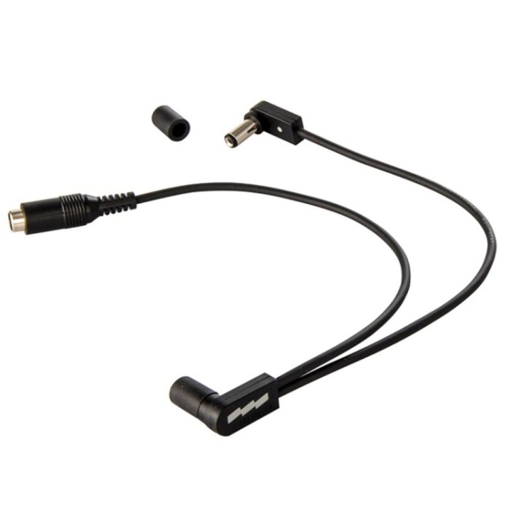 EBS DC-2-90 - Flat DC Power Split Cable 1-2 - Cavo split di alimentazione per pedali