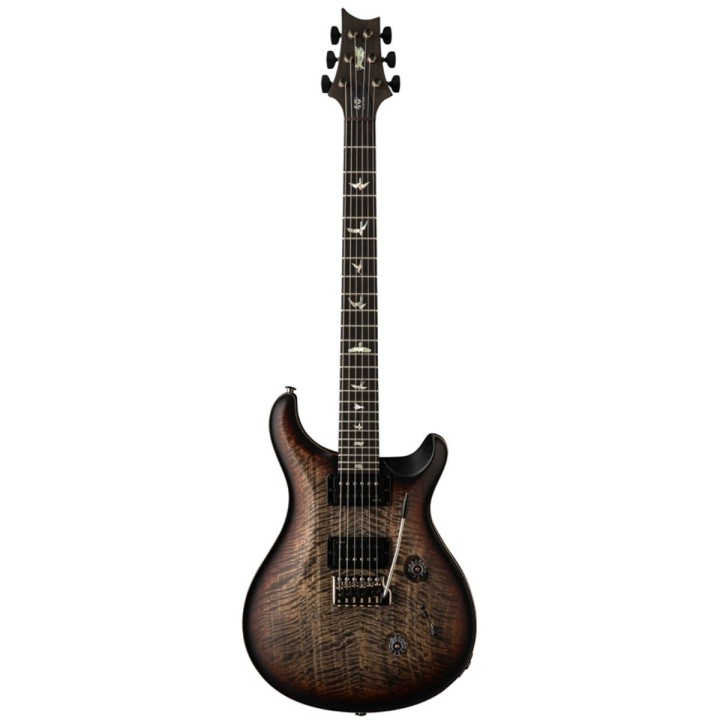 PRS 40th Anniversary Custom 24 Satin Limited Edition Charcoal Tri-Color Burst