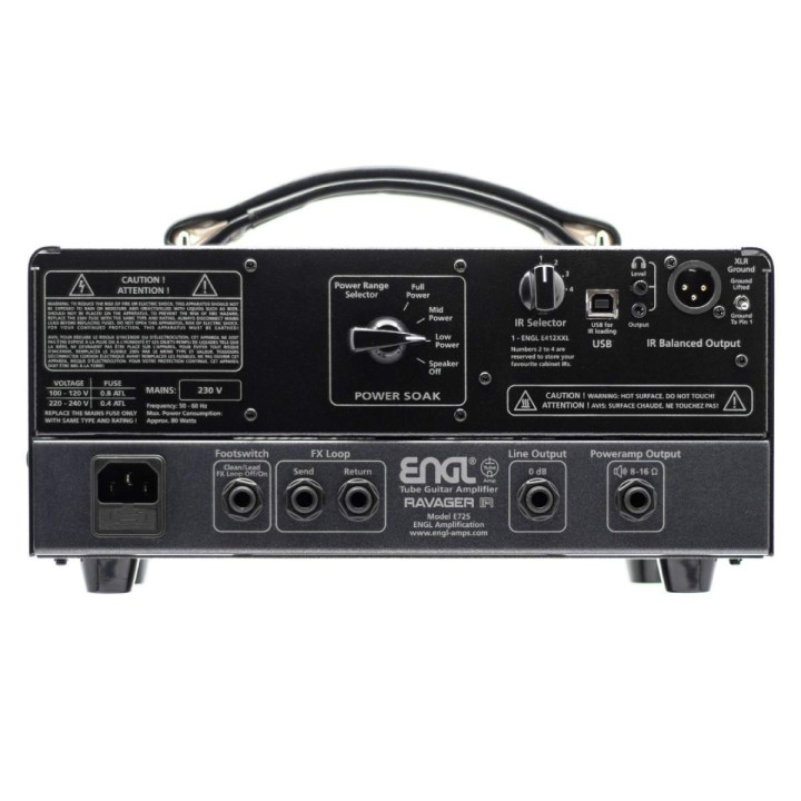 ENGL E725 Ravanger IR Head - Testata valvolare