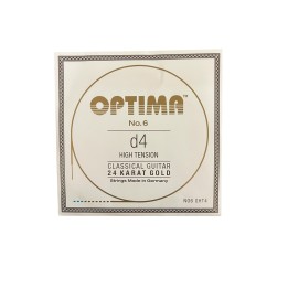 Optima - Corde per chitarra classica Corde singole D4w dorato 654746