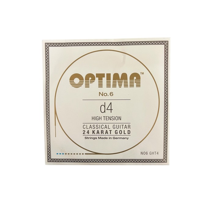 Optima - Corde per chitarra classica Corde singole D4w dorato 654746