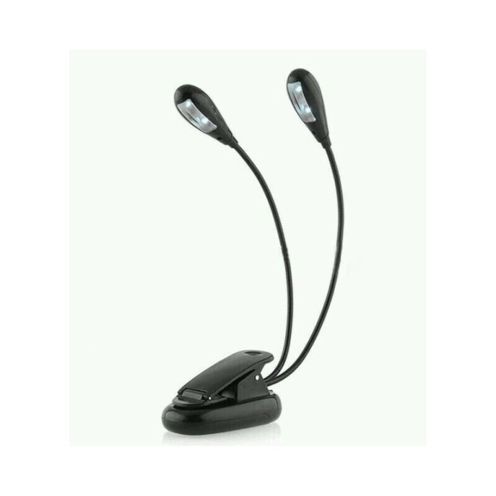 Acquista AMADEUS Lampara Amadeus Doble 4 Leds online | Merula Strumenti Musicali