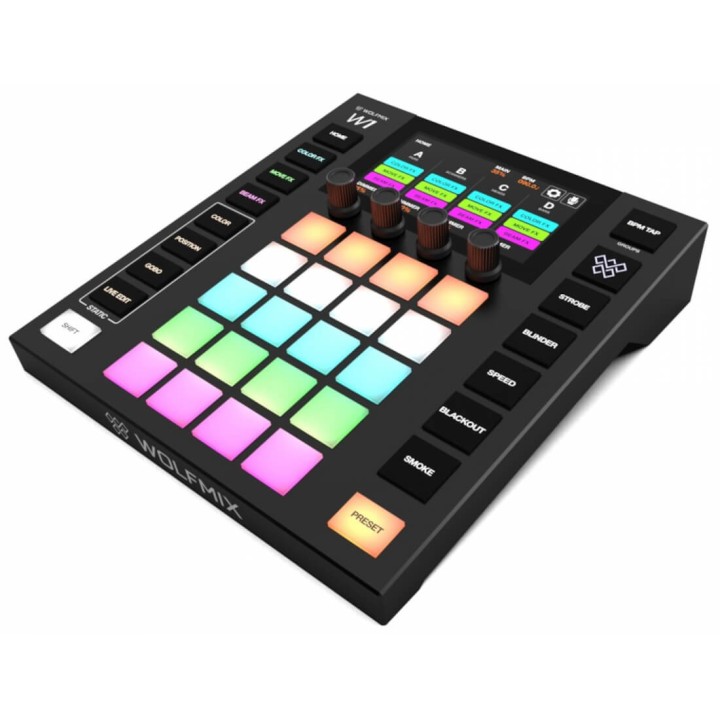 Zzipp - WOLFMIX W1 MK2 | Controller Luci DMX Standalone 