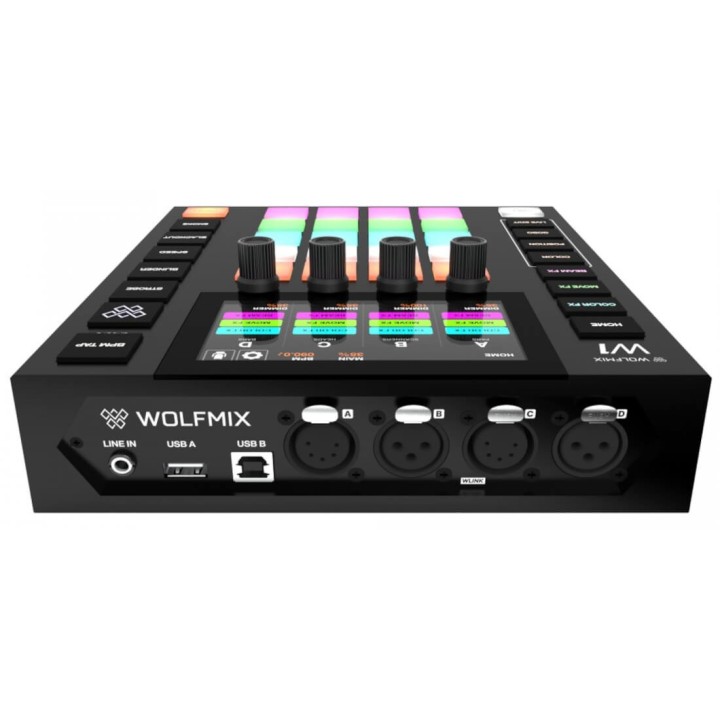 Zzipp - WOLFMIX W1 MK2 | Controller Luci DMX Standalone 