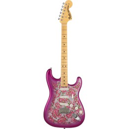 Fender Made in Japan Limited Stratocaster, Maple Fingerboard, Pink Paisley