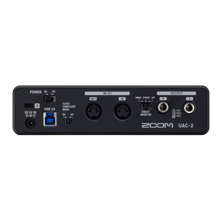 Zoom - UAC-2 Interfaccia Audio/Midi 2in/2out USB