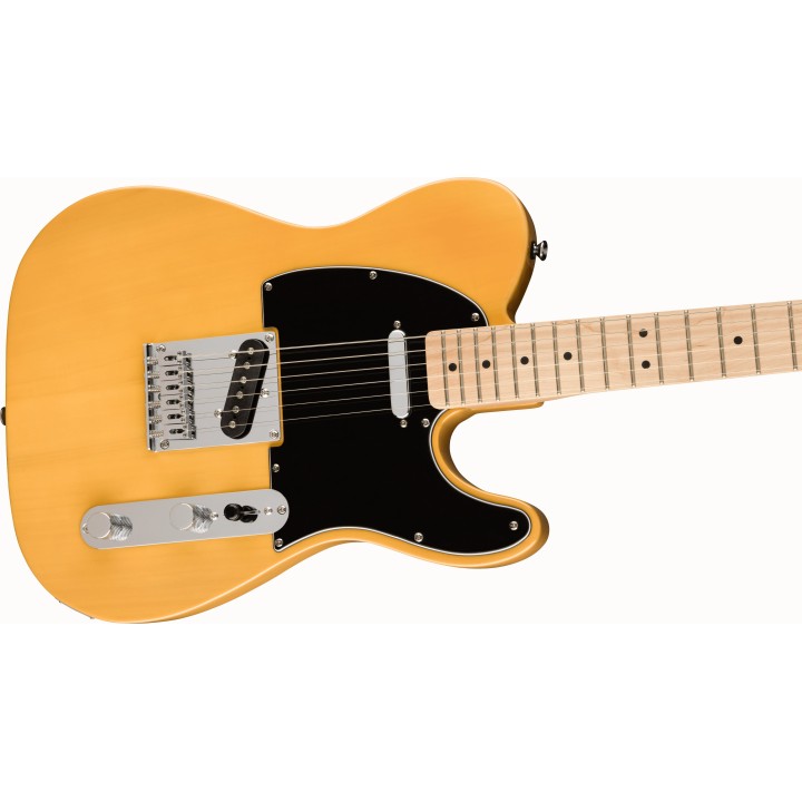 Acquista SQUIER Affinity Series Telecaster, Maple Fingerboard, Black Pickguard, Butterscotch  online | Merula Strumenti Musicali