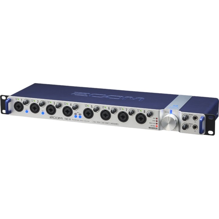 Zoom - Tac-8 Interfaccia audio/MIDI in formato Rack con 8In/2Out Thunderbolt