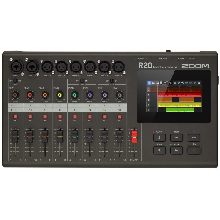 Zoom - R20 Registratore Digitale Multitraccia