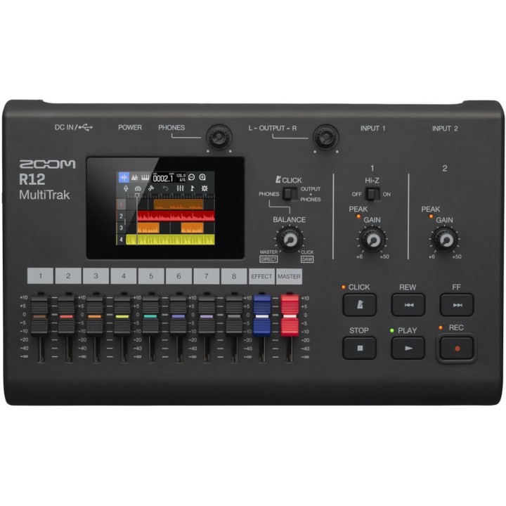 Zoom - R12 Registratore Digitale Multitraccia