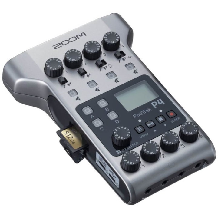 Zoom - PodTrak P4 Registratore Podcast Portatile