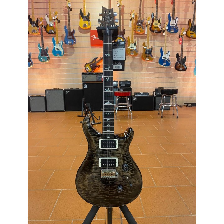 Prs Custom 24 Pattern Thin Charcoal - Chitarra elettrica solid body