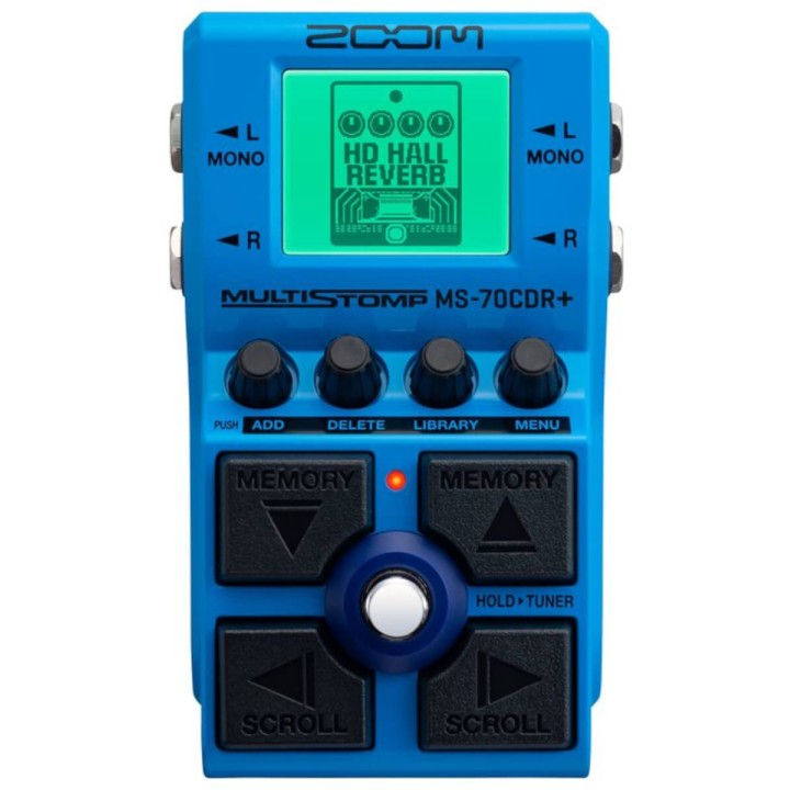 Zoom Ms-70cdr Plus - Pedale Chorus, Delay e Reverb