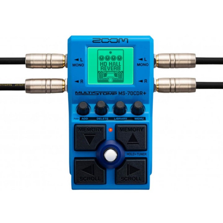 Zoom Ms-70cdr Plus - Pedale Chorus, Delay e Reverb