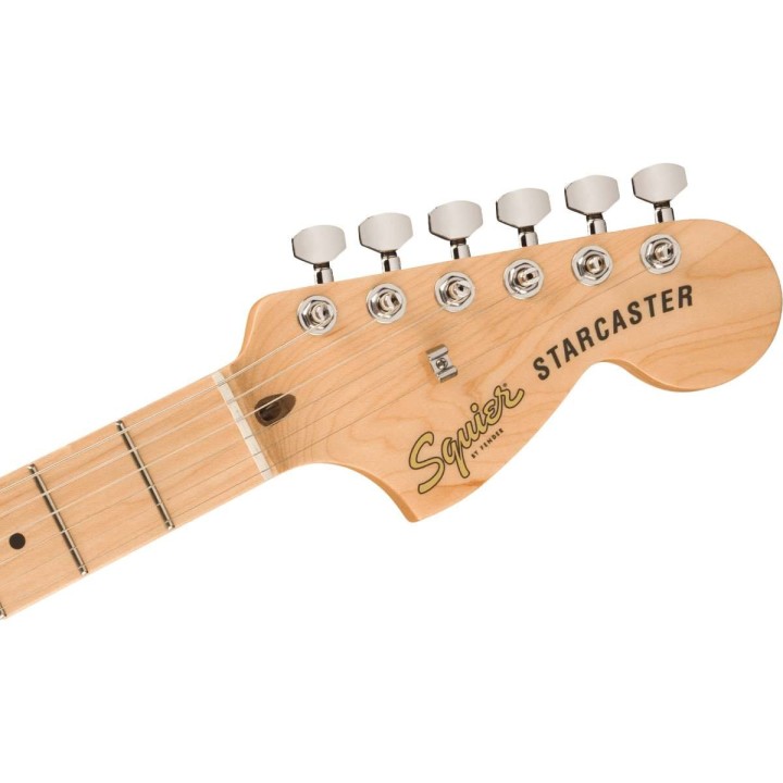 Squier Affinity Series Starcaster Deluxe, Maple Fingerboard, Sienna Sunburst