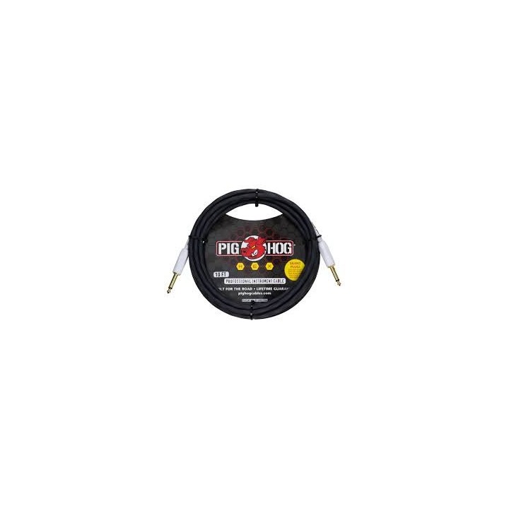 Acquista Pig Hog Phsh10gr Cavo Hex Series+Silent Cable 10 Ft Grey online | Merula Strumenti Musicali