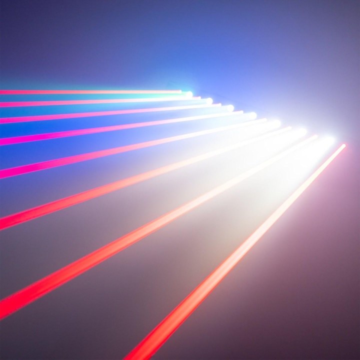 Acquista Beamz Hyaden Mov.Bar 8xlaser 8xrgbw Led online | Merula Strumenti Musicali