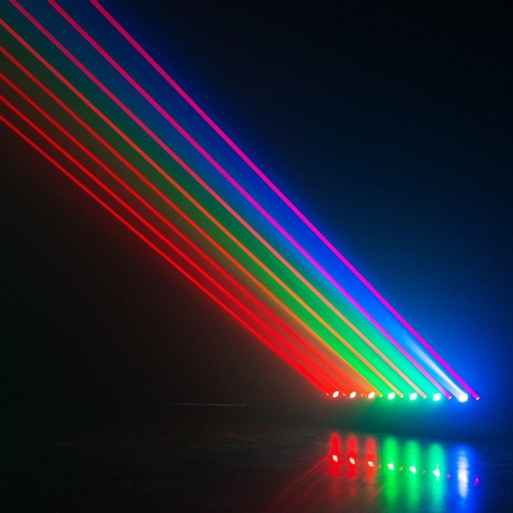 Acquista Beamz Hyaden Mov.Bar 8xlaser 8xrgbw Led online | Merula Strumenti Musicali