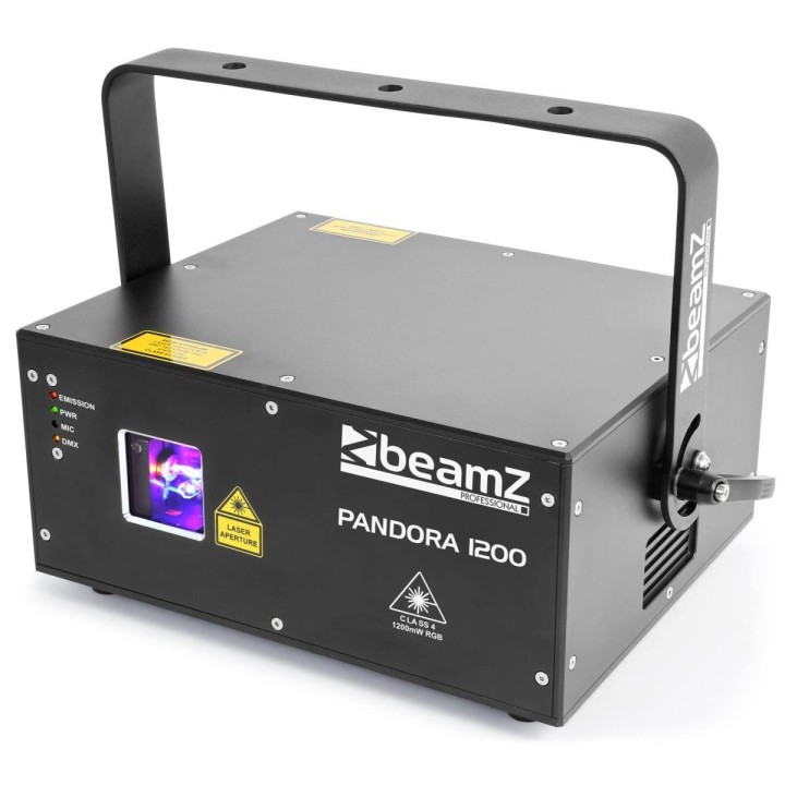 Acquista Beamz Pandora 1200 Ttl Laser Rgb 152521 online | Merula Strumenti Musicali