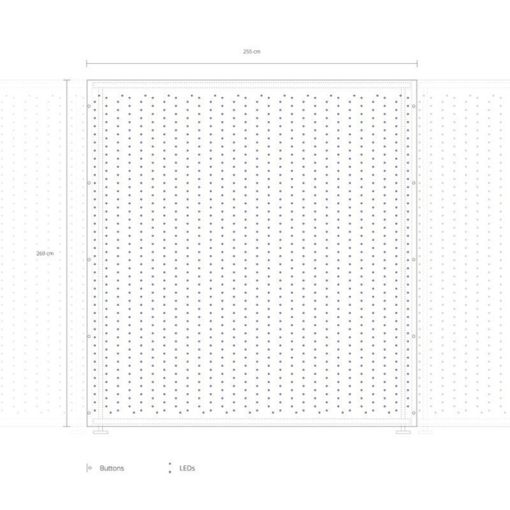 Acquista Twinkly Lightwall online | Merula Strumenti Musicali