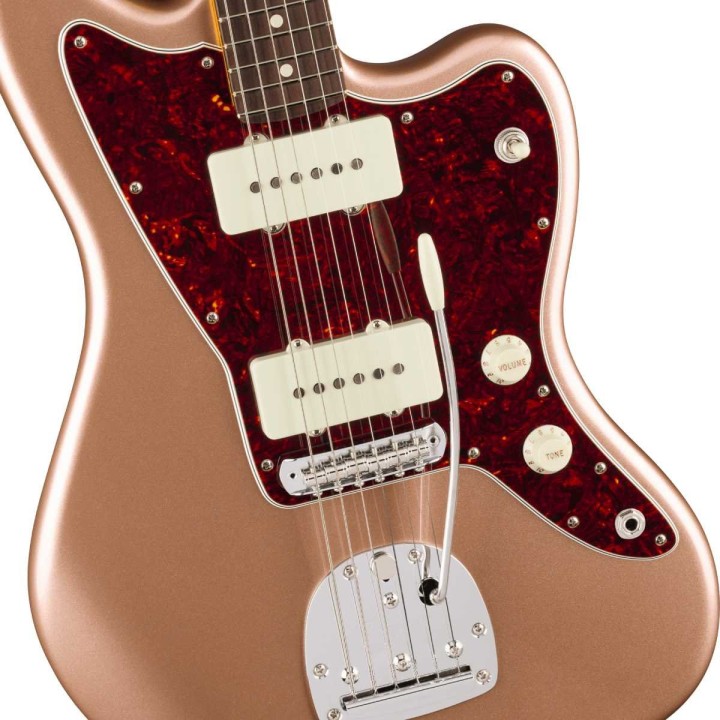 Fender American Professional Classic Jazzmaster, Rosewood Fingerboard, Faded Firemist Gold