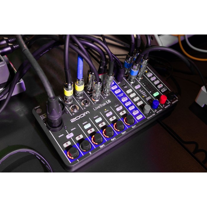 Zoom - LiveTrak L6 Mixer Digitale 6 Canali